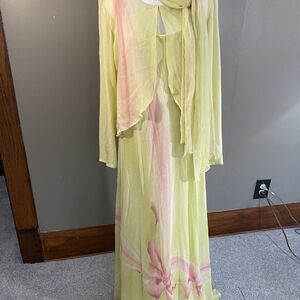 Vinatge Yolanda Lorente Women’s Dress w/ Jacket an